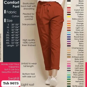 Comfort plus Pants