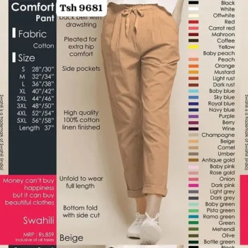 Comfort plus Pants