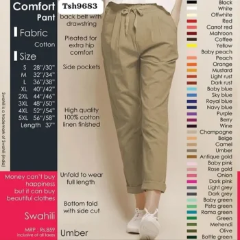 Comfort plus Pants