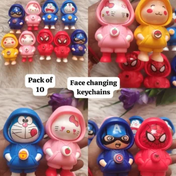 Face changing keychain 50