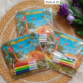 Puzzle colouring pad 62