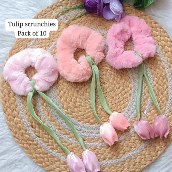 Tulip scrunchies 411