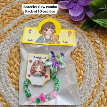 Bracelet claw combo 343