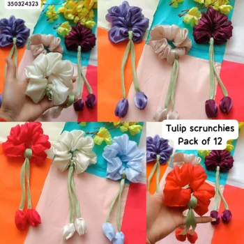 Tulip scrunchies 421