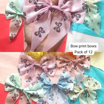 Bow printed bows 493
