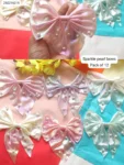 Sparkle pearl bow 488