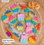 Popit keychains 504