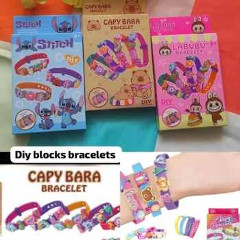Diy blocks bracelet 528