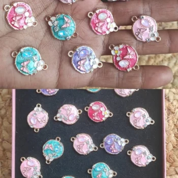 Butterfly kundan charm 299