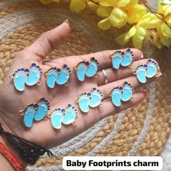 Baby footprint charm 349