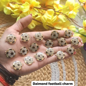 Daimond Football charm 335