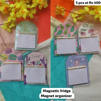 Magnetic fridge magnet organizer 533