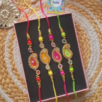 Ambiya stone rakhi 14