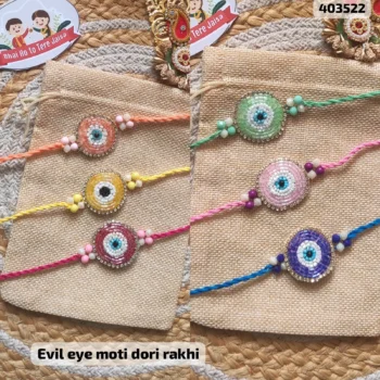 Evil eye moti rakhi 22