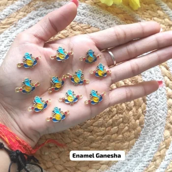 Enamal ganesh charm 406