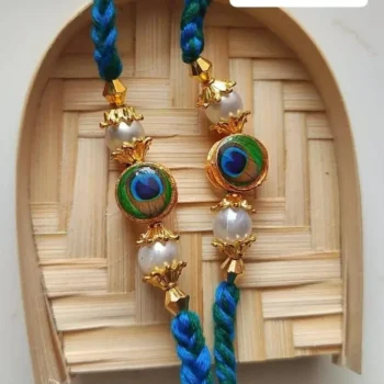 Peacock handmade dori 50