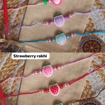 Strawberry rakhi 54