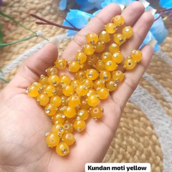 Kundan moti yellow 430