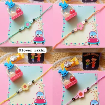 Flower rakhi 128