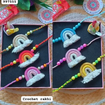 Crochet rakhi 121