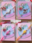 Chocolate plate rakhi 120