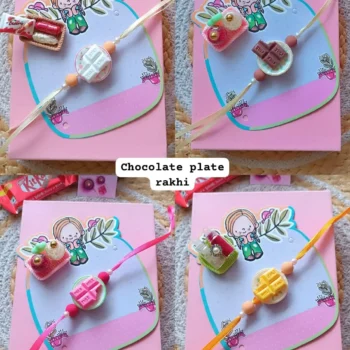 Chocolate plate rakhi 120