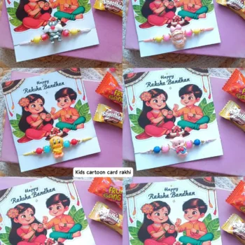 Kids cartoon card rakhi 108