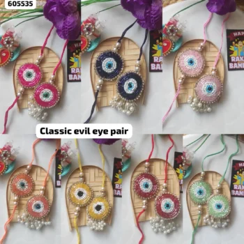 Classic evil eye pair 92