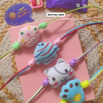 Soft toy rakhi 82