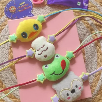 Soft toy rakhi 81