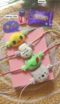 Soft toy rakhi 81