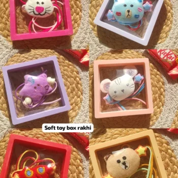Soft toy box rakhi 75