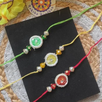 Sippi kundan rakhi 71