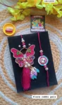 Floural rakhi pair 244