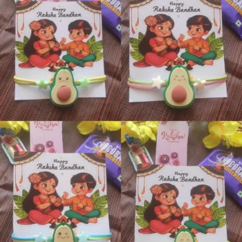 Pear eraser rakhi 170