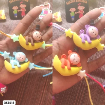 Monkey eraser rakhi 168