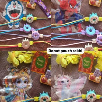Donut pouch rakhi 165
