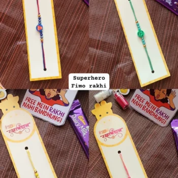 Super hero fimo rakhi 181