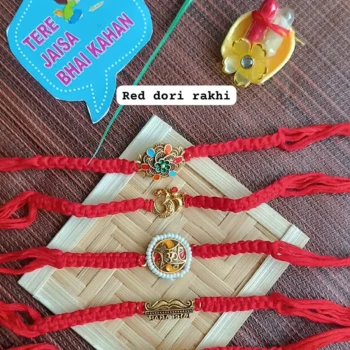Red dori rakhi 247
