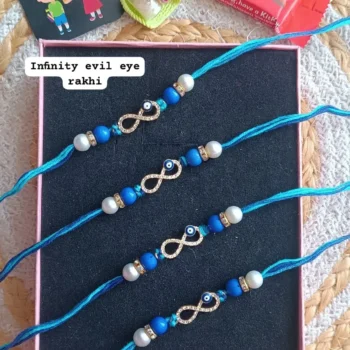 Infinity evil eye rakhi 249