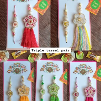 Triple tassel pair 236