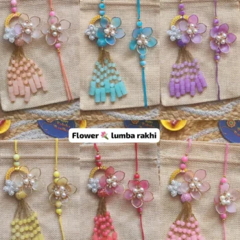 Flower lumba rakhi 228