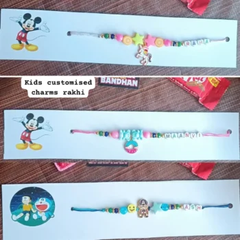 Kids customize charm rakhi 259