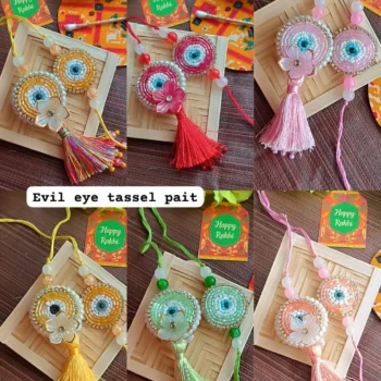 Evil eye tassel paint 271