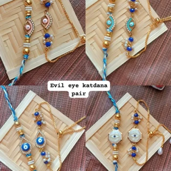 Evil eye katdana pair 276