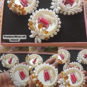 Premium mirror roli chawal 357