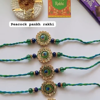 Peacock Pankh rakhi 301