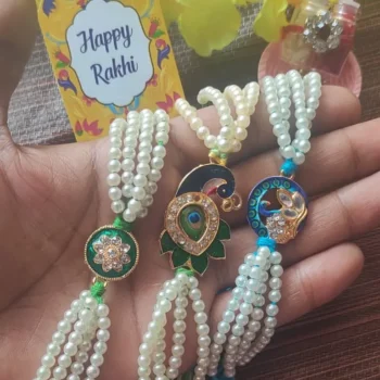 Charms pearl rakhi 316
