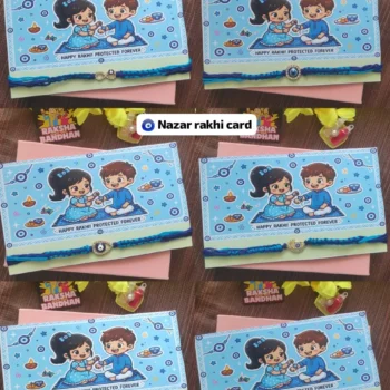 Nazar rakhi card 324