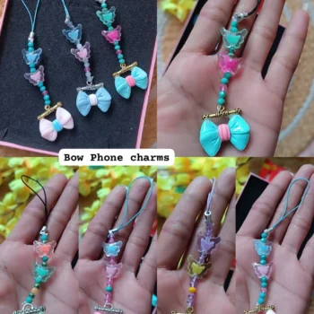 Bow phone charm 442